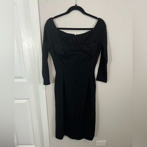 Vintage 1960’s Gigi Young New York Elegant Off Shoulder Black Dress